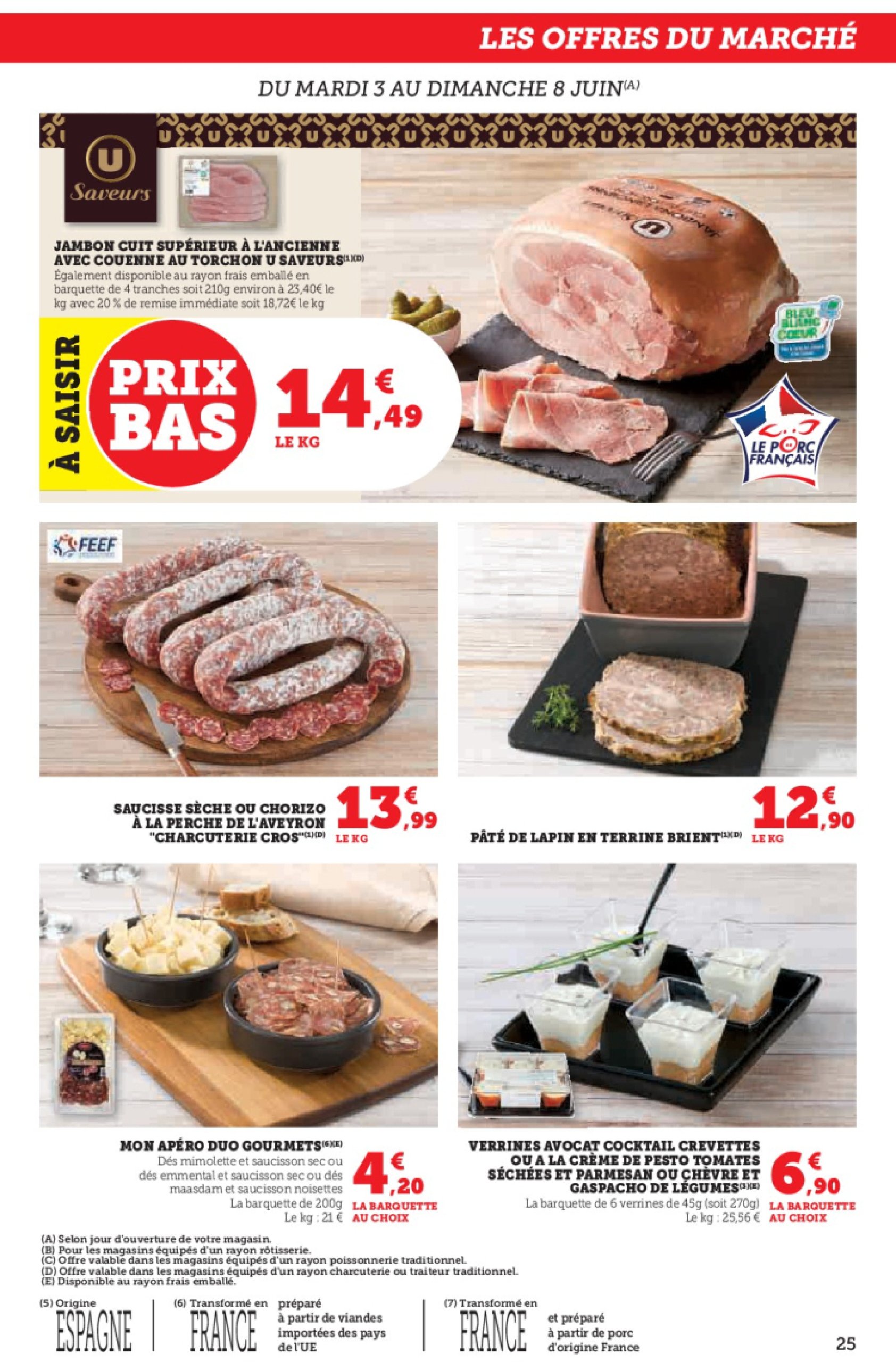 super-u - Catalogue Super U valable dès 03/06 - 15/06 - page: 25 super-u - Catalogue Super U valable dès 03/06 - 15/06 - page: 25