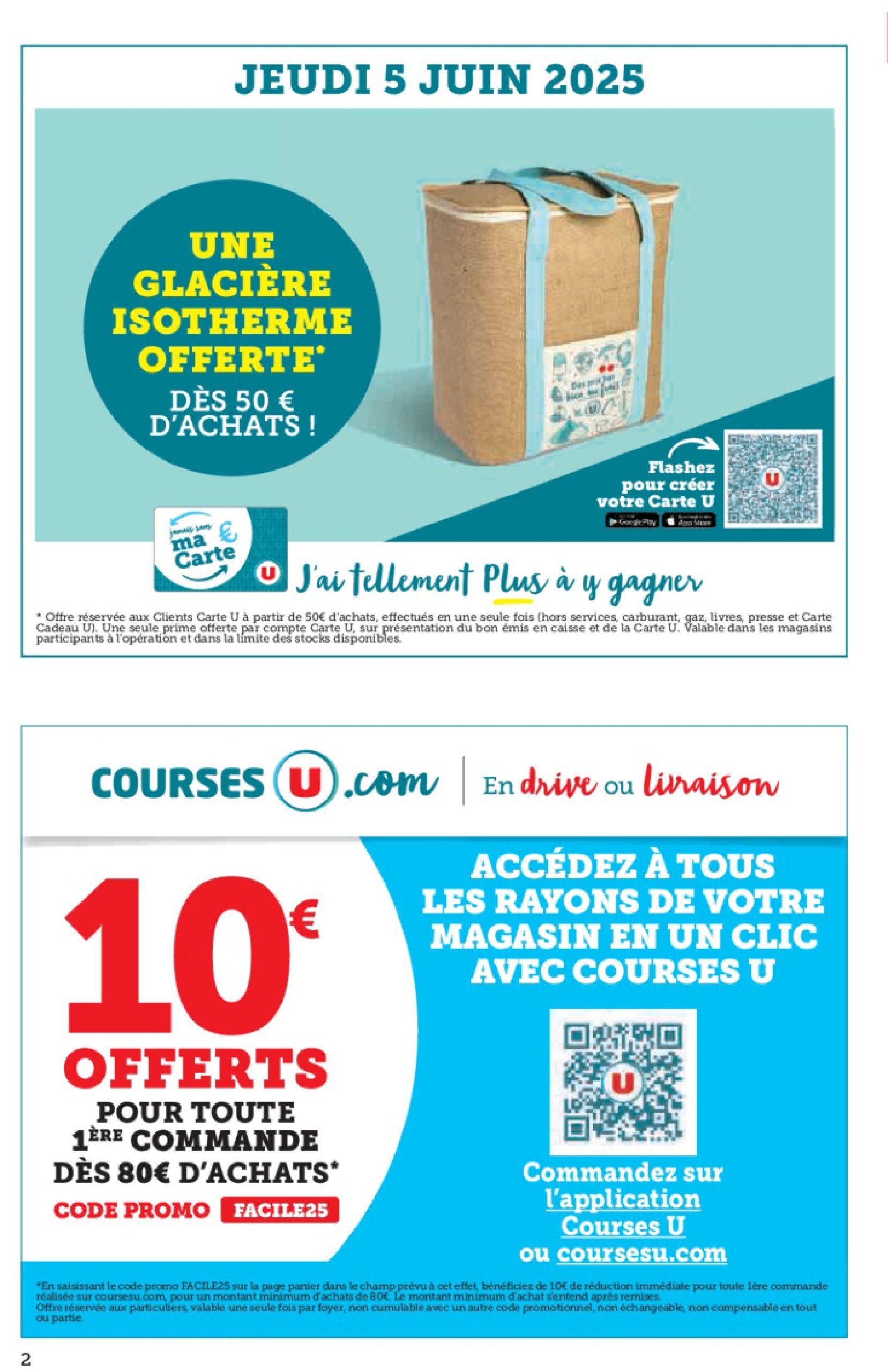 super-u - Catalogue Super U valable dès 03/06 - 15/06 - page: 2 super-u - Catalogue Super U valable dès 03/06 - 15/06 - page: 2