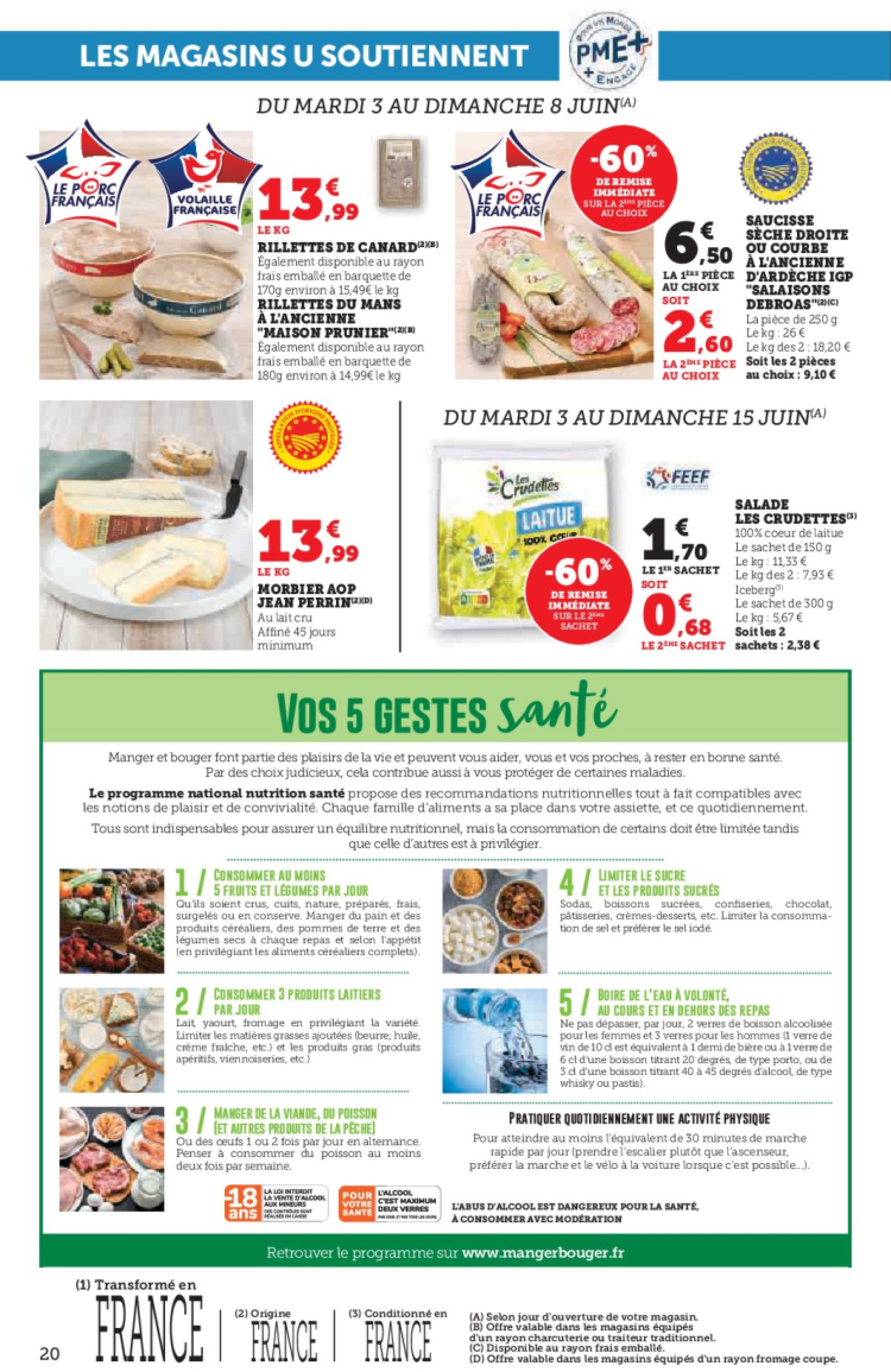 super-u - Catalogue Super U valable dès 03/06 - 15/06 - page: 20 super-u - Catalogue Super U valable dès 03/06 - 15/06 - page: 20