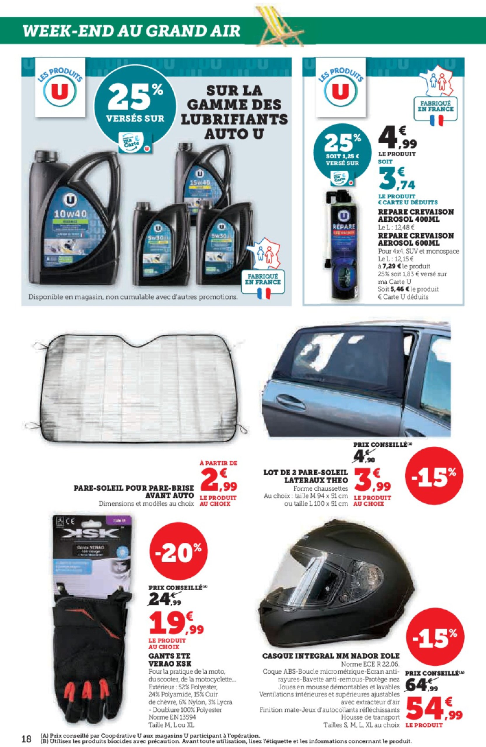 super-u - Catalogue Hyper U valable du 11/06 au 22/06 - page: 18 super-u - Catalogue Hyper U valable du 11/06 au 22/06 - page: 18