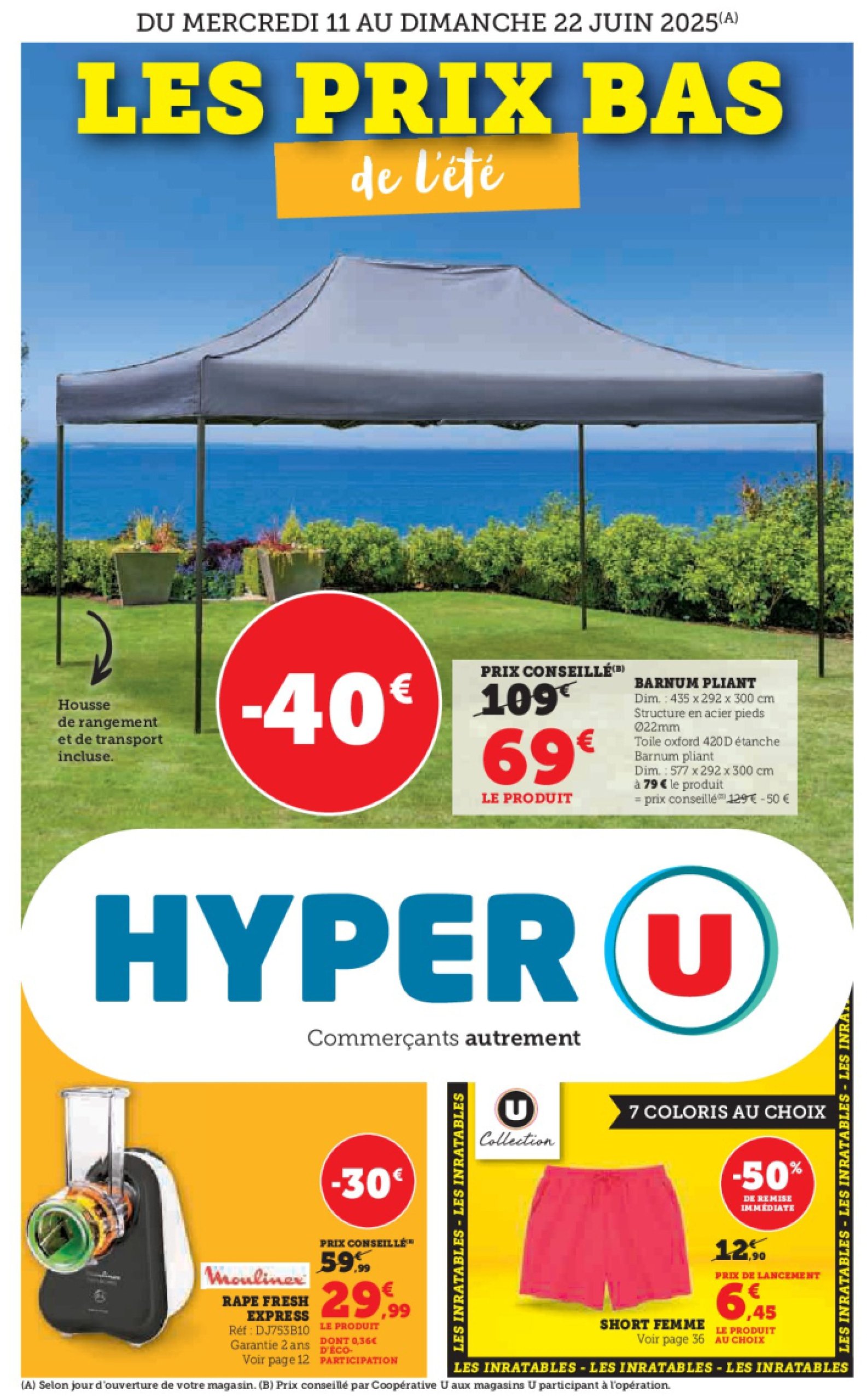 super-u - Catalogue Hyper U valable du 11/06 au 22/06