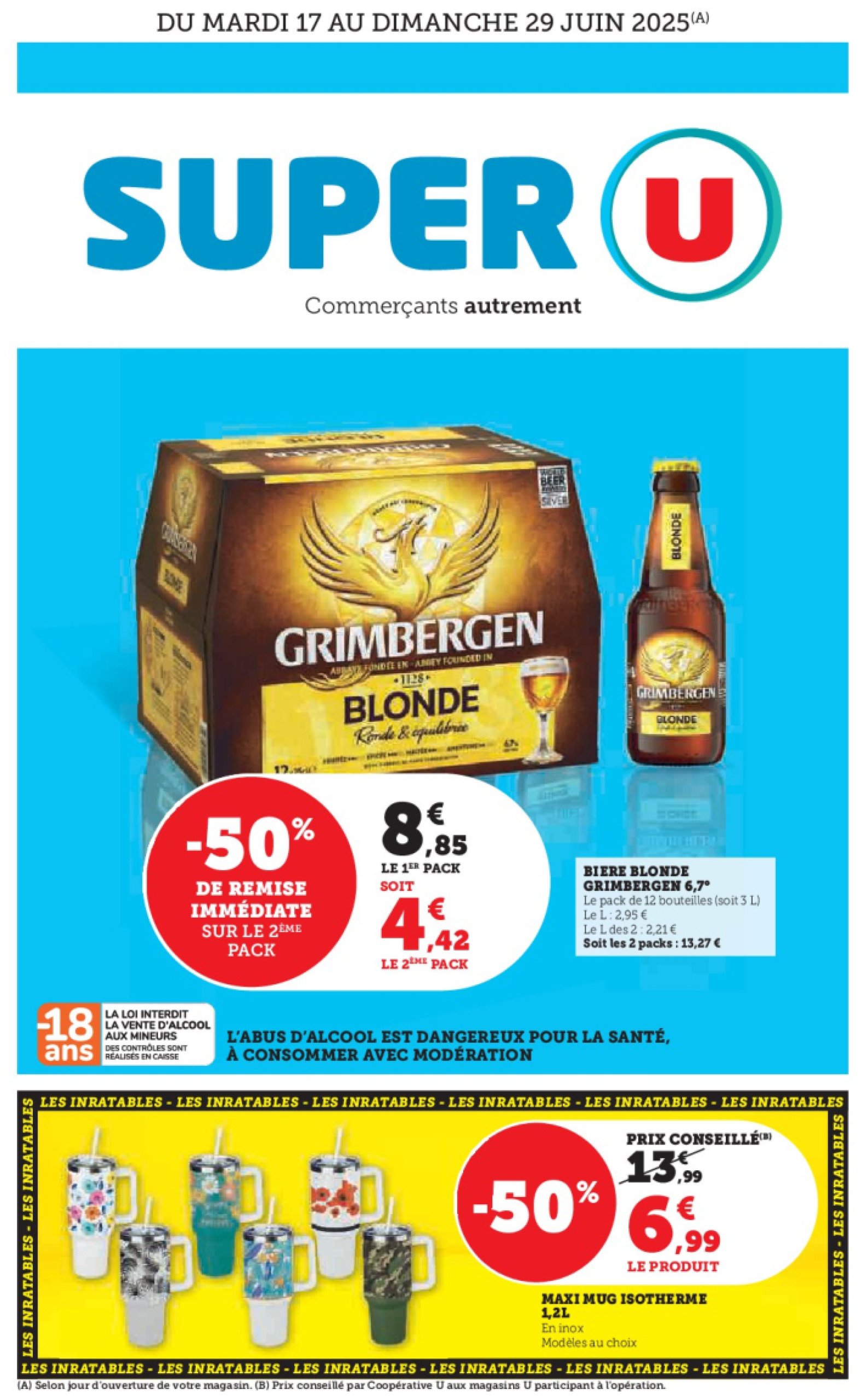 super-u - Catalogue Super U valable du 17/06 au 29/06 - page: 1 super-u - Catalogue Super U valable du 17/06 au 29/06 - page: 1