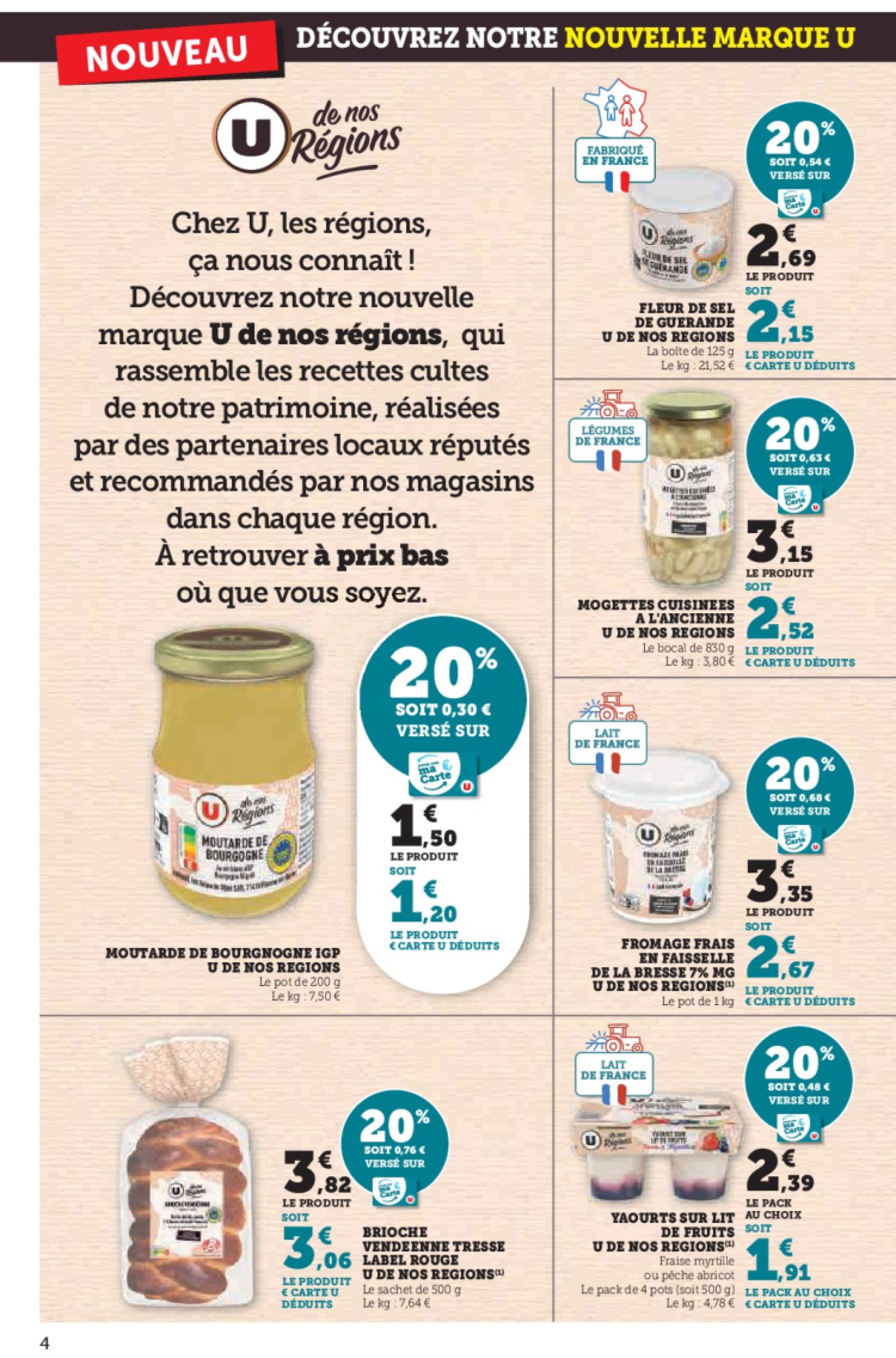 super-u - Catalogue Hyper U valable du 17/06 au 29/06 - page: 4 super-u - Catalogue Hyper U valable du 17/06 au 29/06 - page: 4