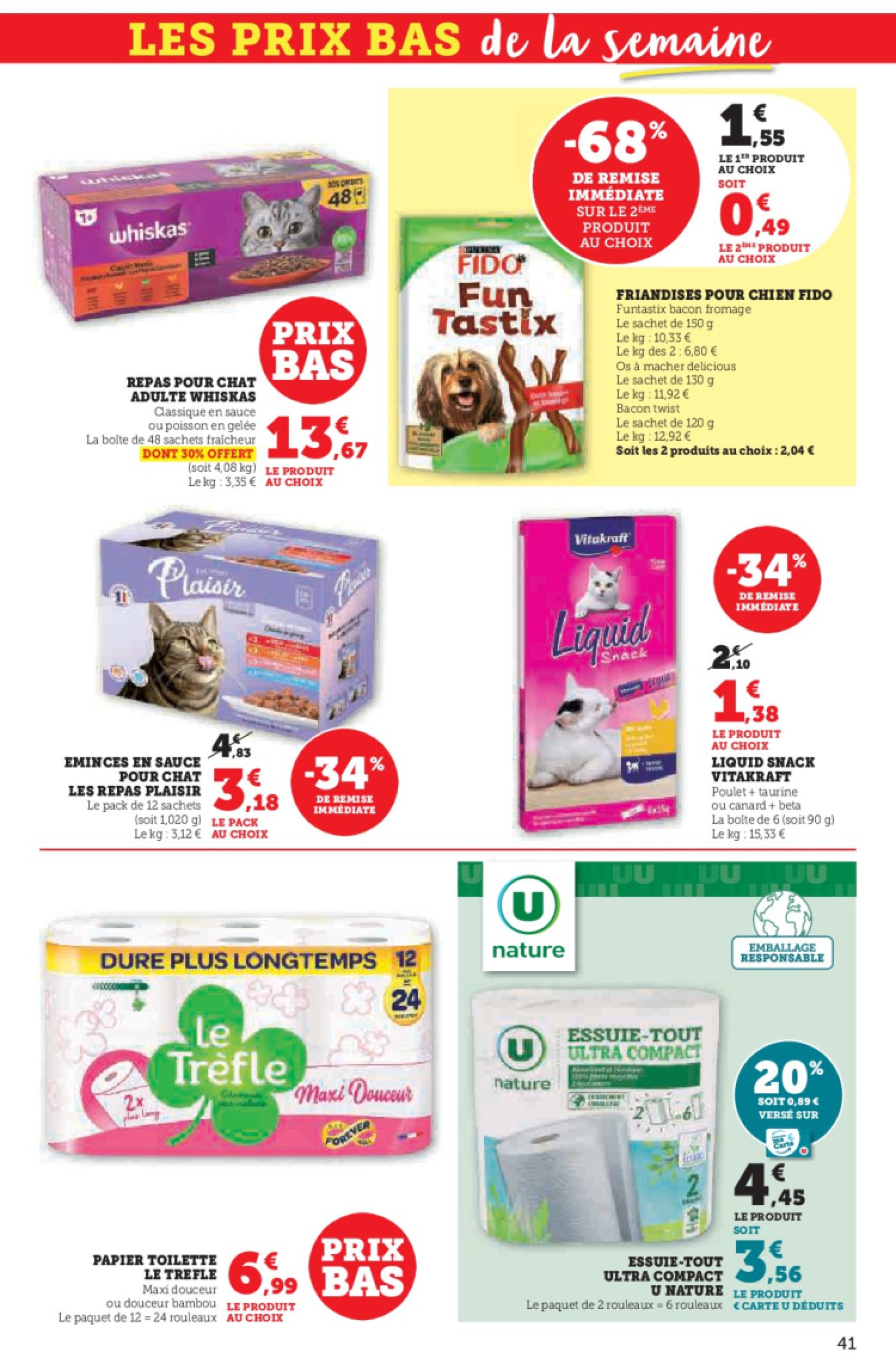 super-u - Catalogue Hyper U valable du 17/06 au 29/06 - page: 41 super-u - Catalogue Hyper U valable du 17/06 au 29/06 - page: 41