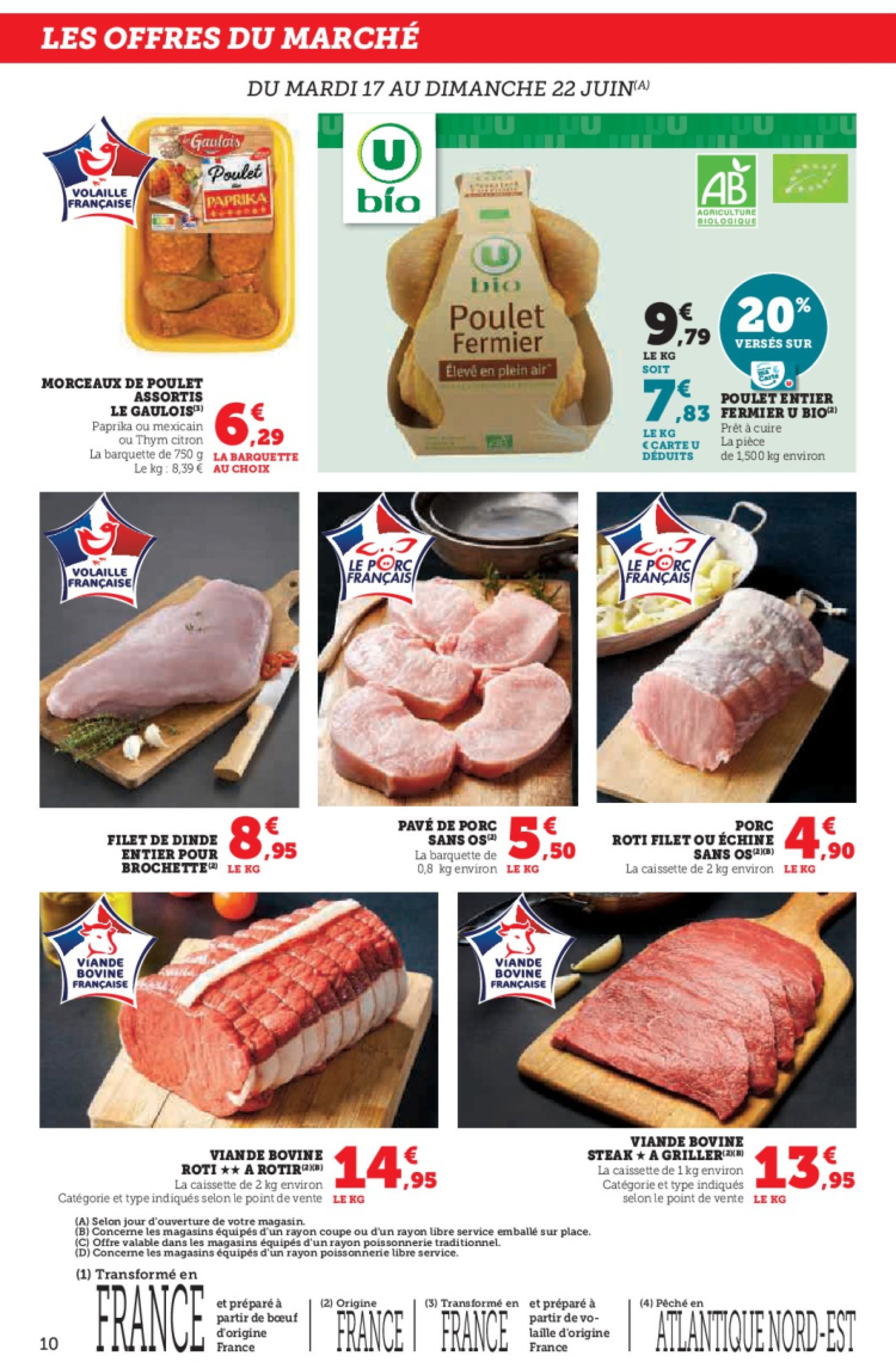 super-u - Catalogue Hyper U valable du 17/06 au 29/06 - page: 10 super-u - Catalogue Hyper U valable du 17/06 au 29/06 - page: 10