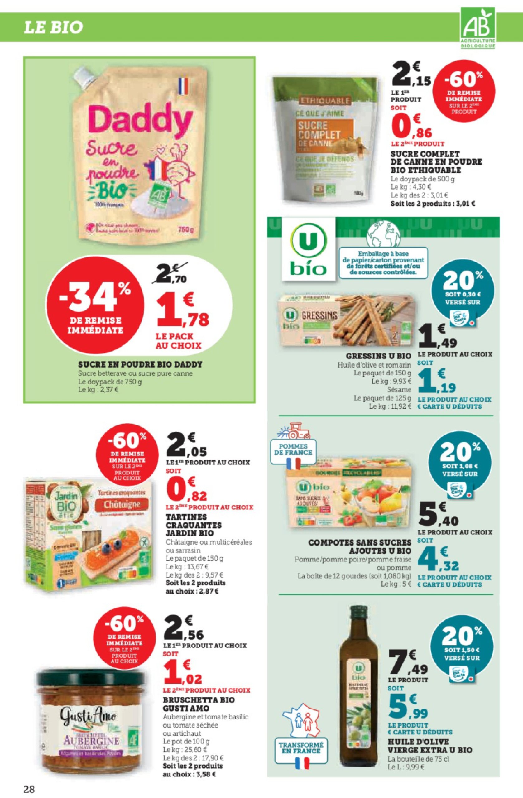super-u - Catalogue Hyper U valable du 17/06 au 29/06 - page: 28 super-u - Catalogue Hyper U valable du 17/06 au 29/06 - page: 28