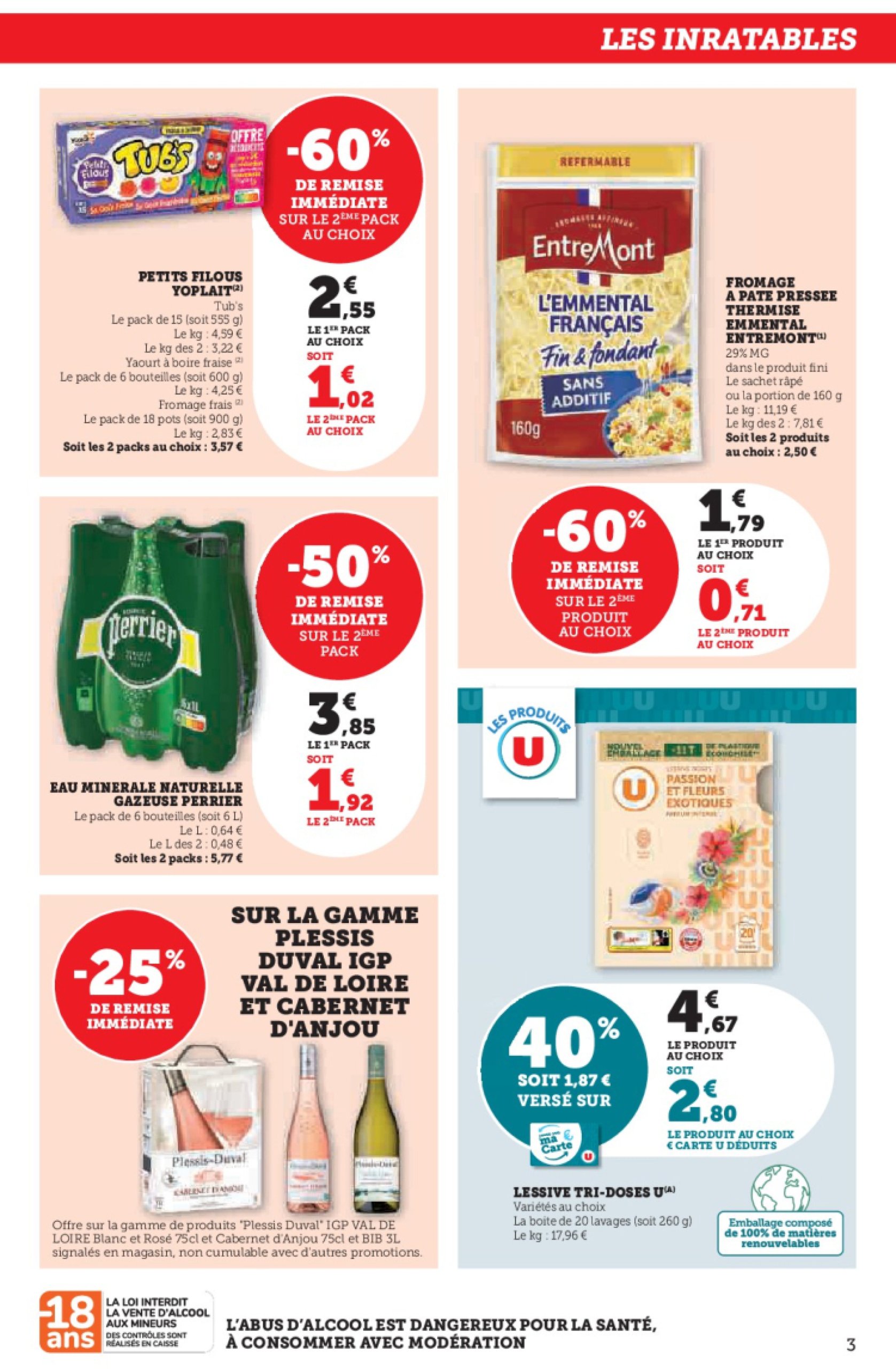 super-u - Catalogue Hyper U valable du 24/06 au 06/07 - page: 3 super-u - Catalogue Hyper U valable du 24/06 au 06/07 - page: 3