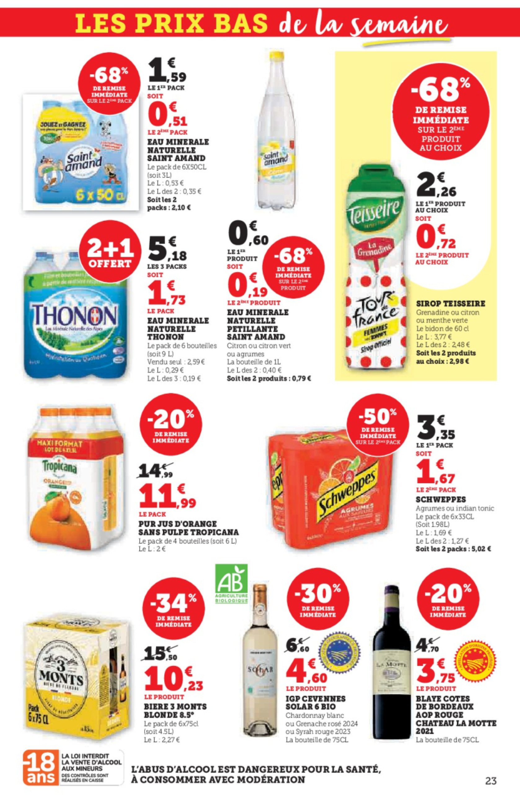 super-u - Catalogue Super U - Paris, Clichy valable du 01/07 au 13/07 - page: 23