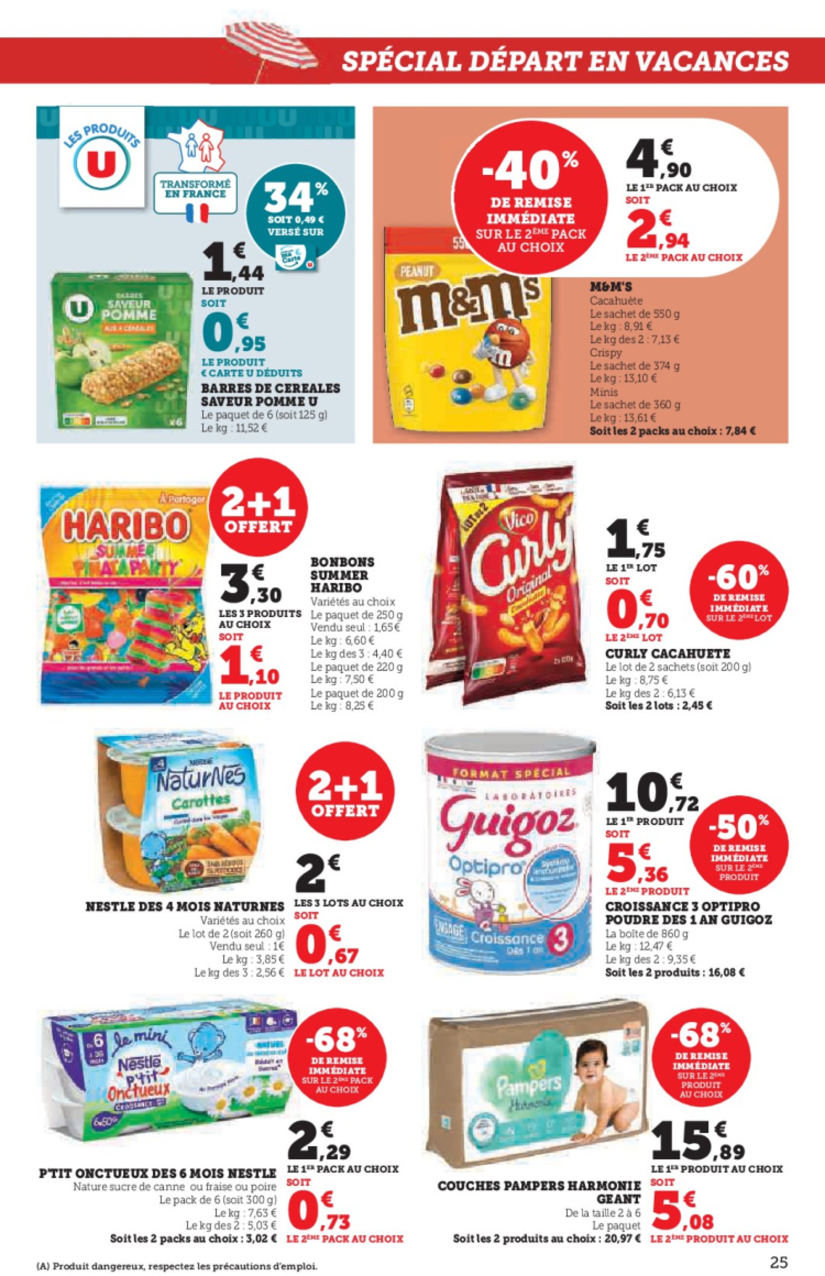 super-u - Catalogue Super U - Paris, Clichy valable du 01/07 au 13/07 - page: 25