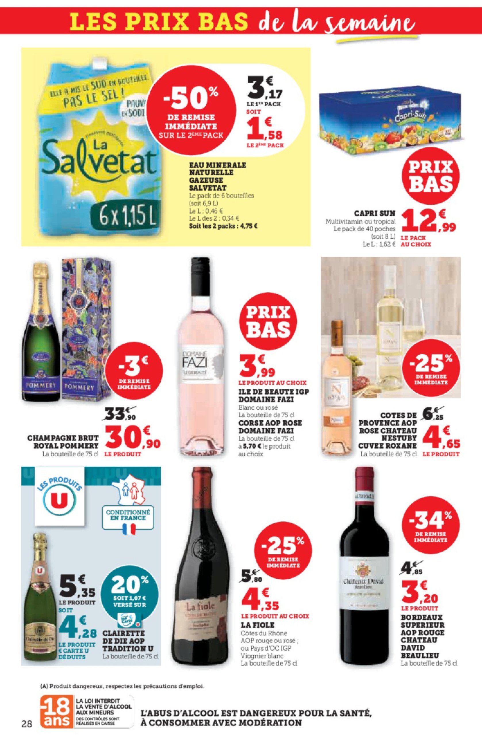 super-u - Catalogue Super U - Paris, Clichy valable du 17/06 au 29/06 - page: 28