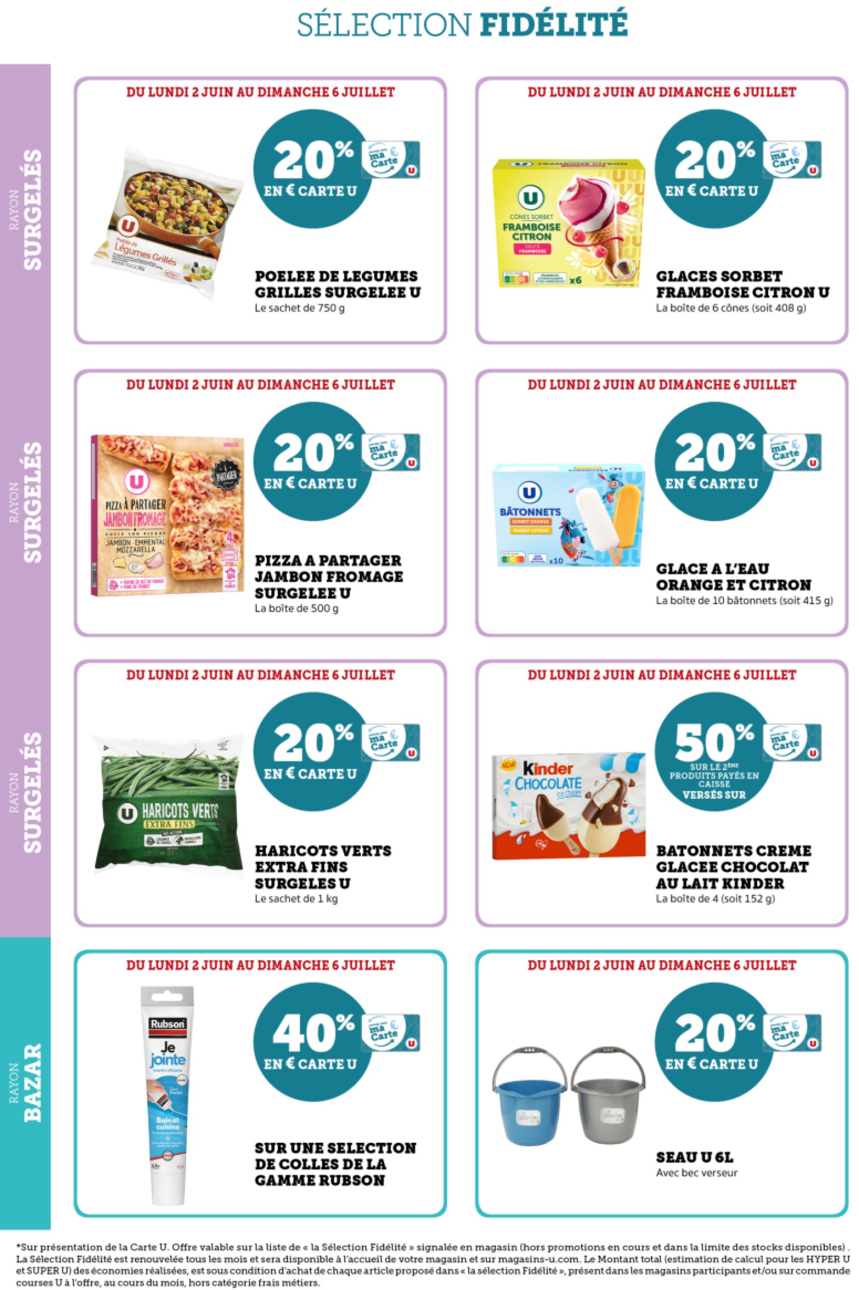 super-u - Catalogue Super U - Ma sélection Carte - Paris, Clichy valable du 02/06 au 06/07 - page: 30