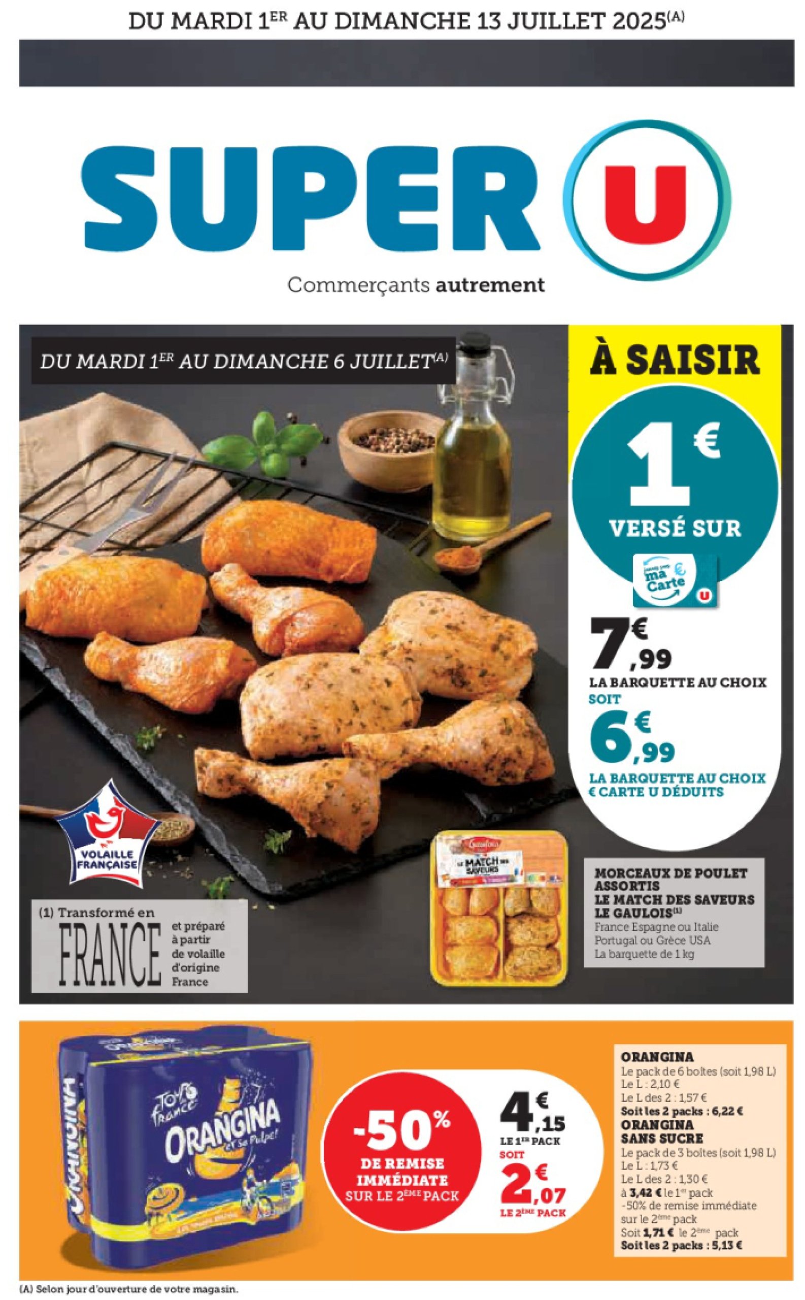 super-u - Catalogue Super U valable du 01/07 au 13/07