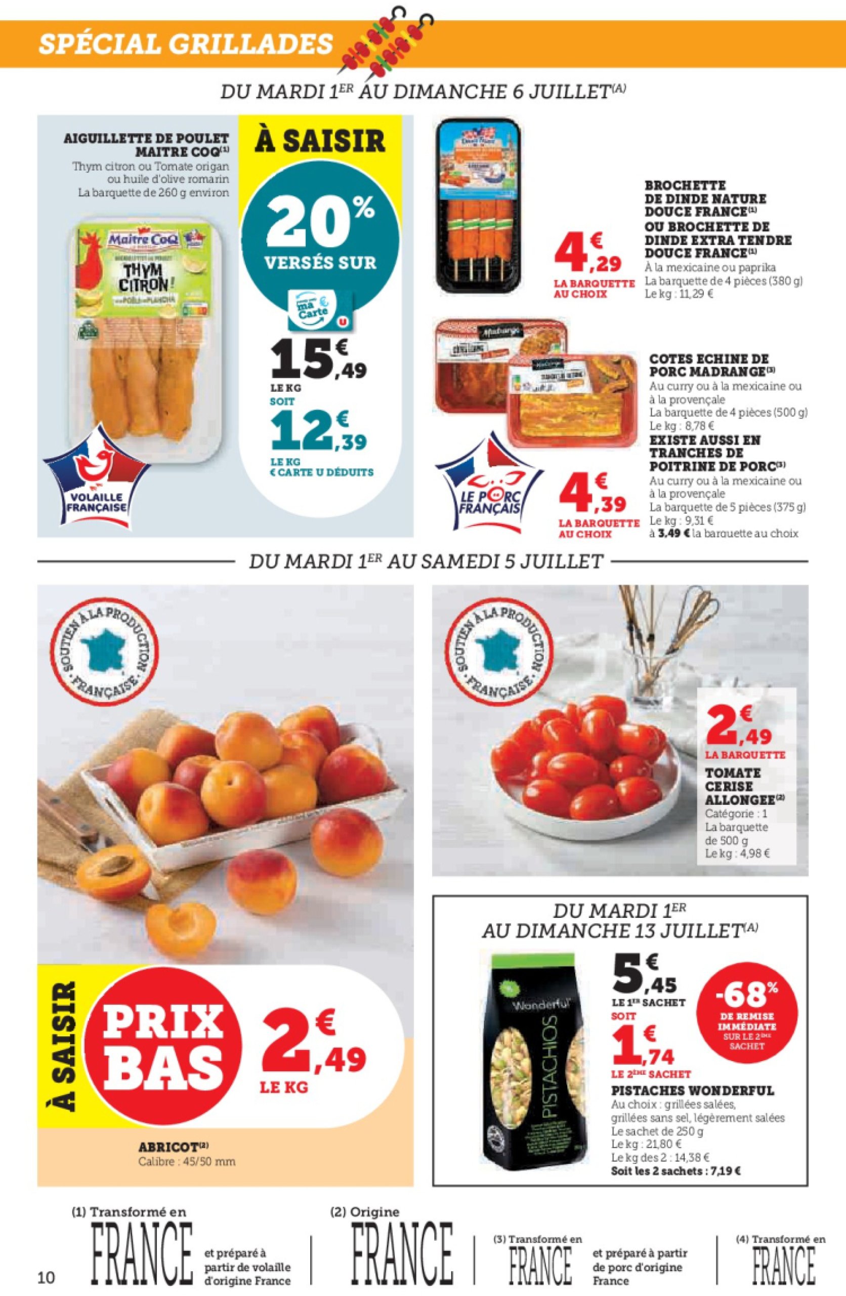super-u - Catalogue Super U valable du 01/07 au 13/07 - page: 10