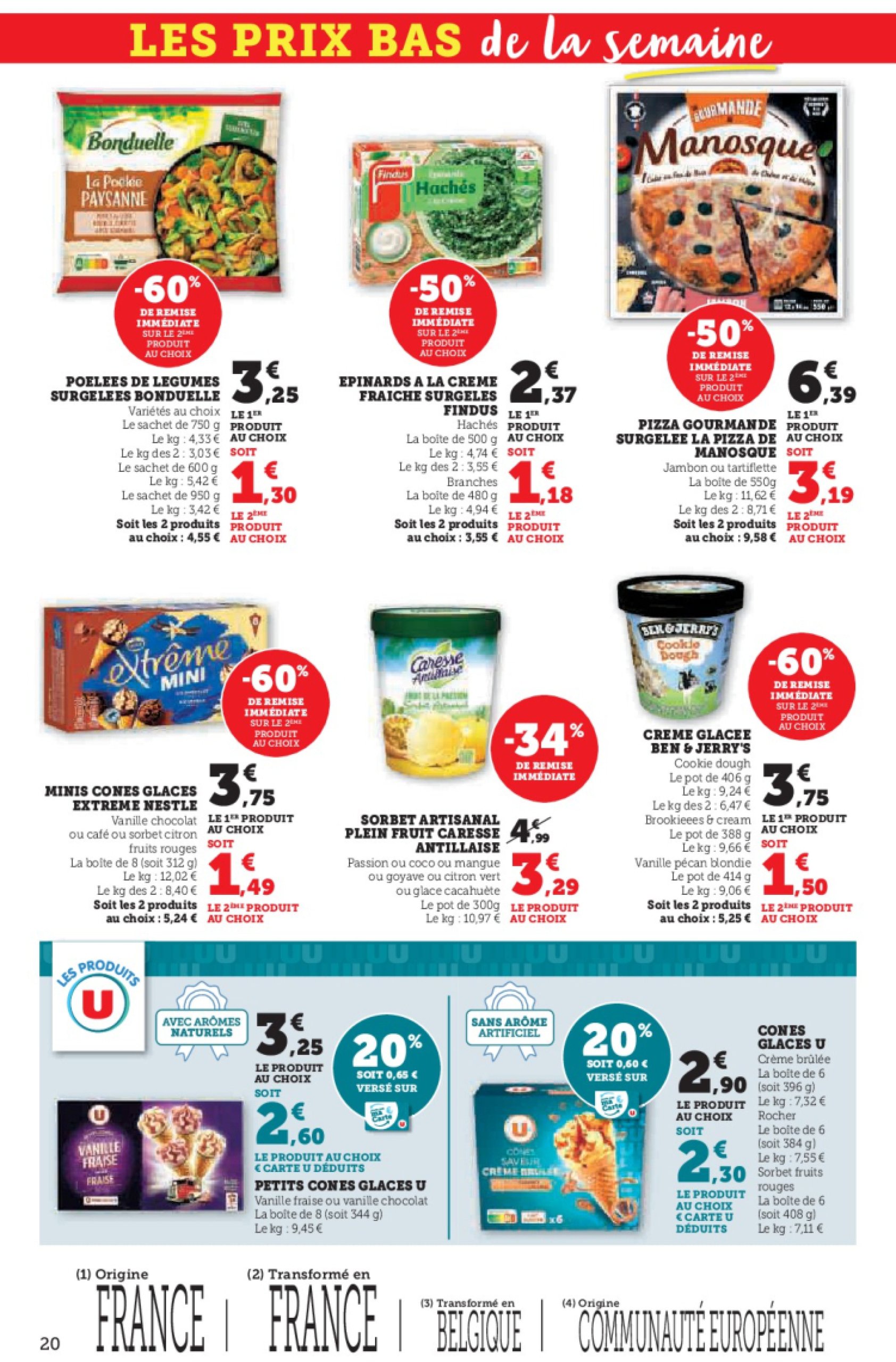 super-u - Catalogue Super U valable du 01/07 au 13/07 - page: 20