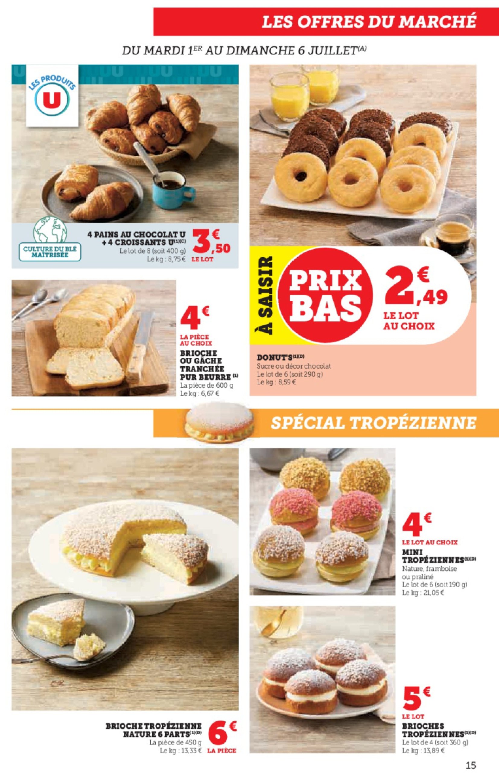 super-u - Catalogue Super U valable du 01/07 au 13/07 - page: 15