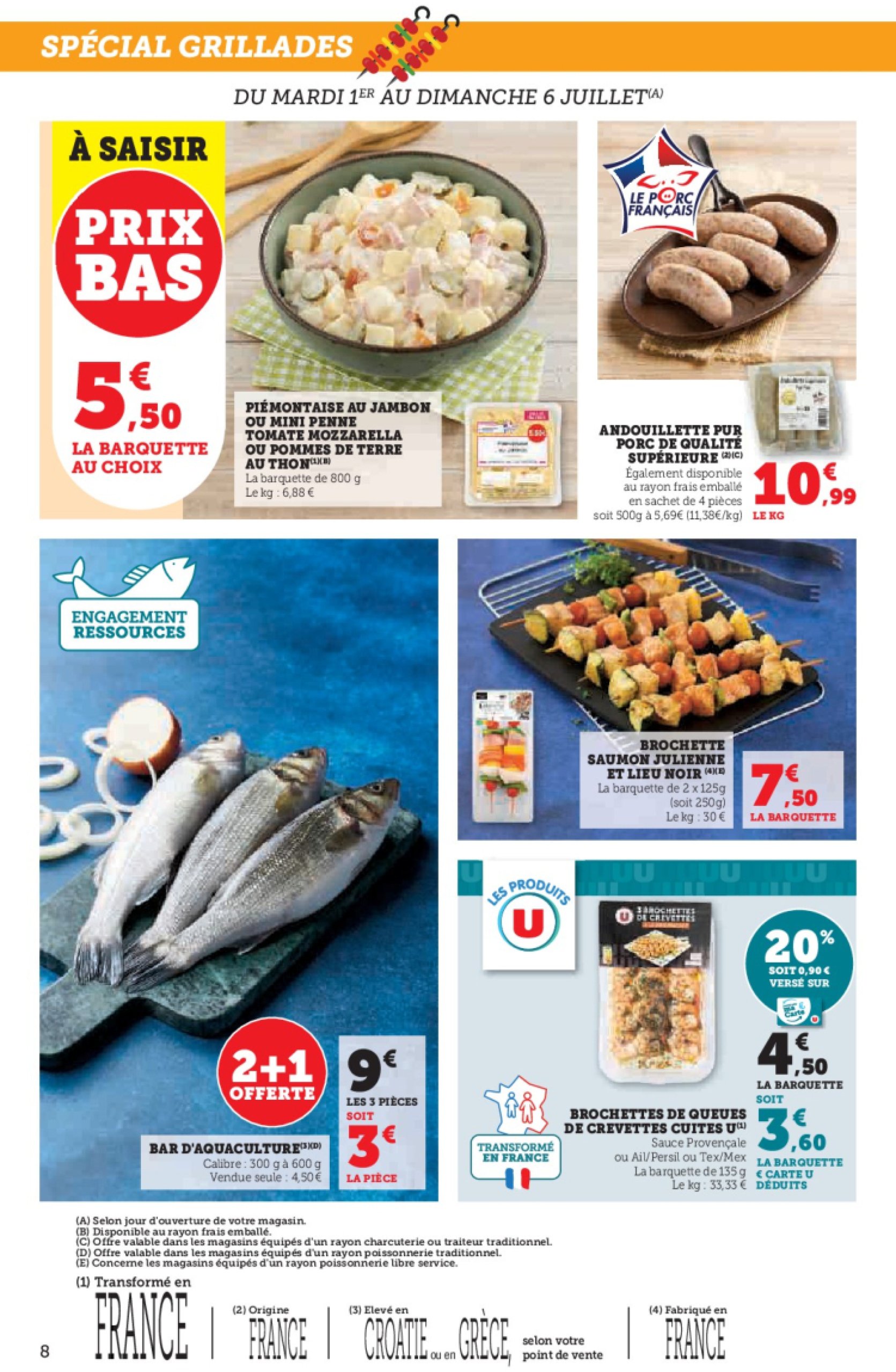 super-u - Catalogue Super U valable du 01/07 au 13/07 - page: 8