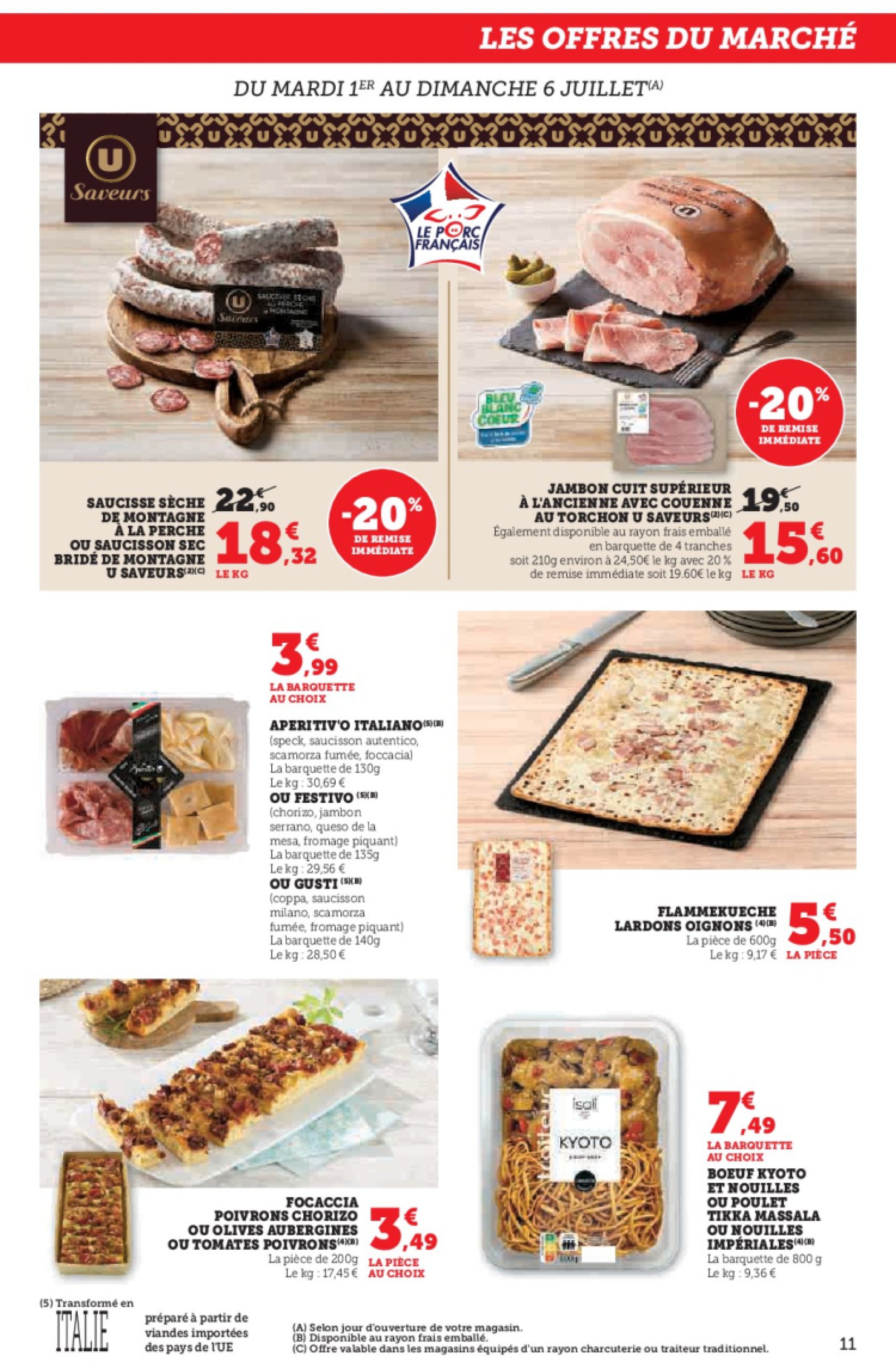 super-u - Catalogue Super U valable du 01/07 au 13/07 - page: 11