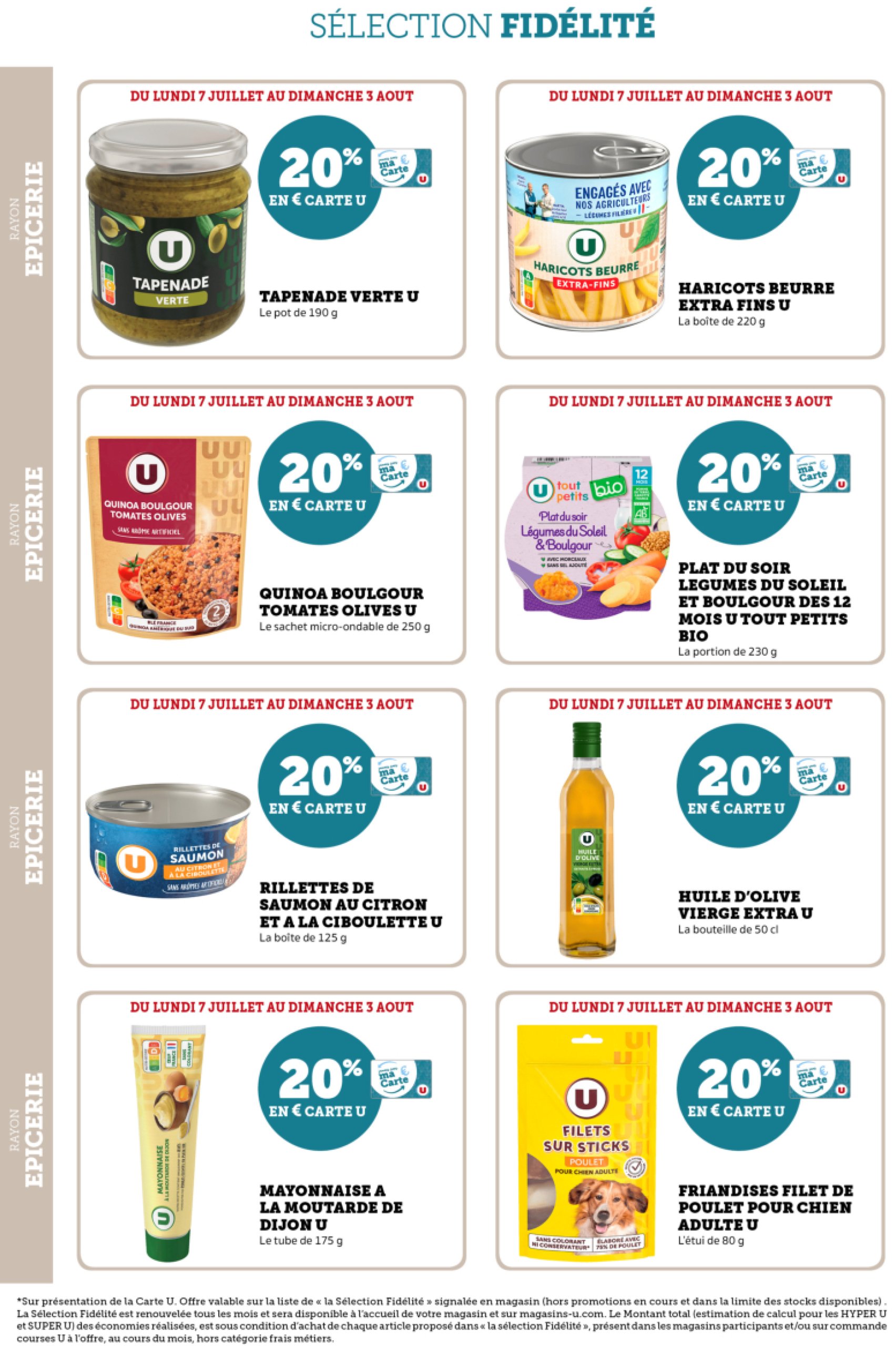 super-u - Catalogue Super U - Ma sélection Carte U juillet - Paris Clichy valable du 07/07 au 03/08 - page: 16