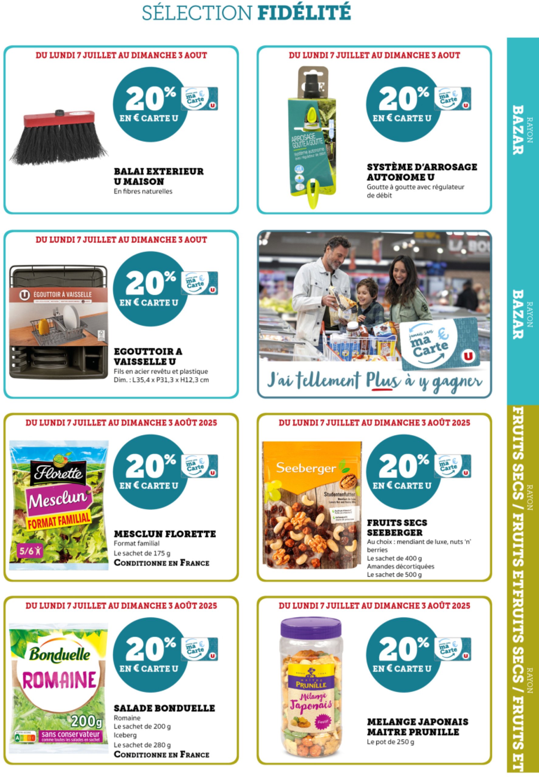 super-u - Catalogue Super U - Ma sélection Carte U juillet - Paris Clichy valable du 07/07 au 03/08 - page: 33