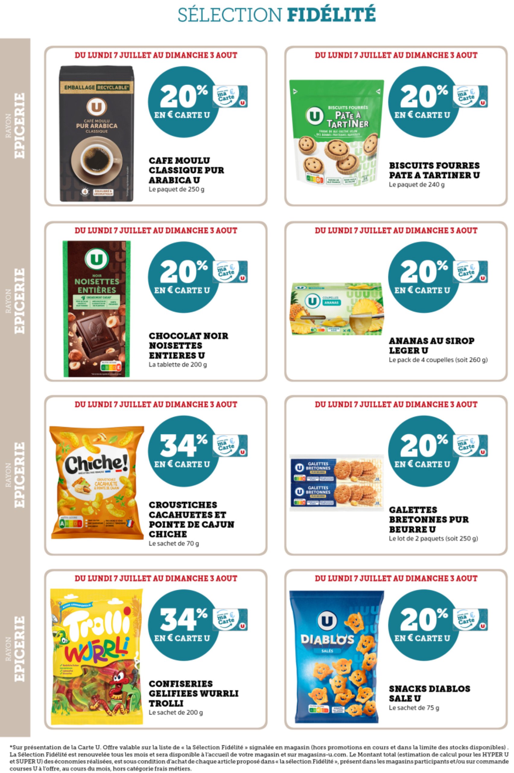 super-u - Catalogue Super U - Ma sélection Carte U juillet - Paris Clichy valable du 07/07 au 03/08 - page: 18