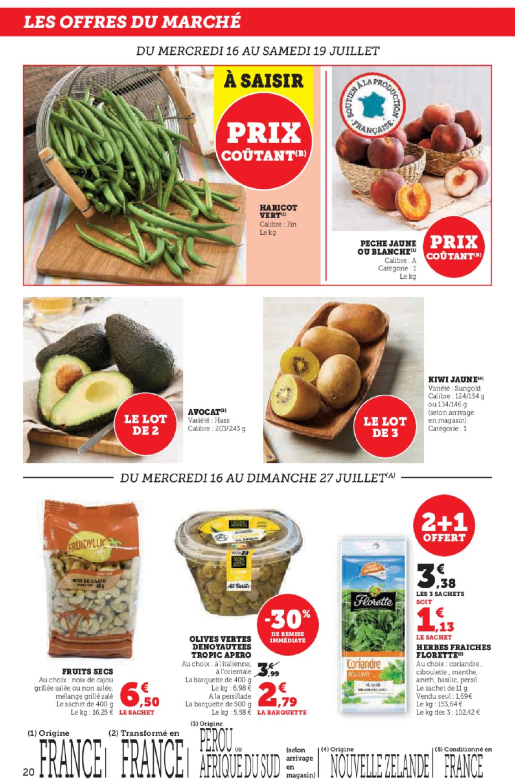 super-u - Catalogue Super U valable du 16/07 au 27/07 - page: 20