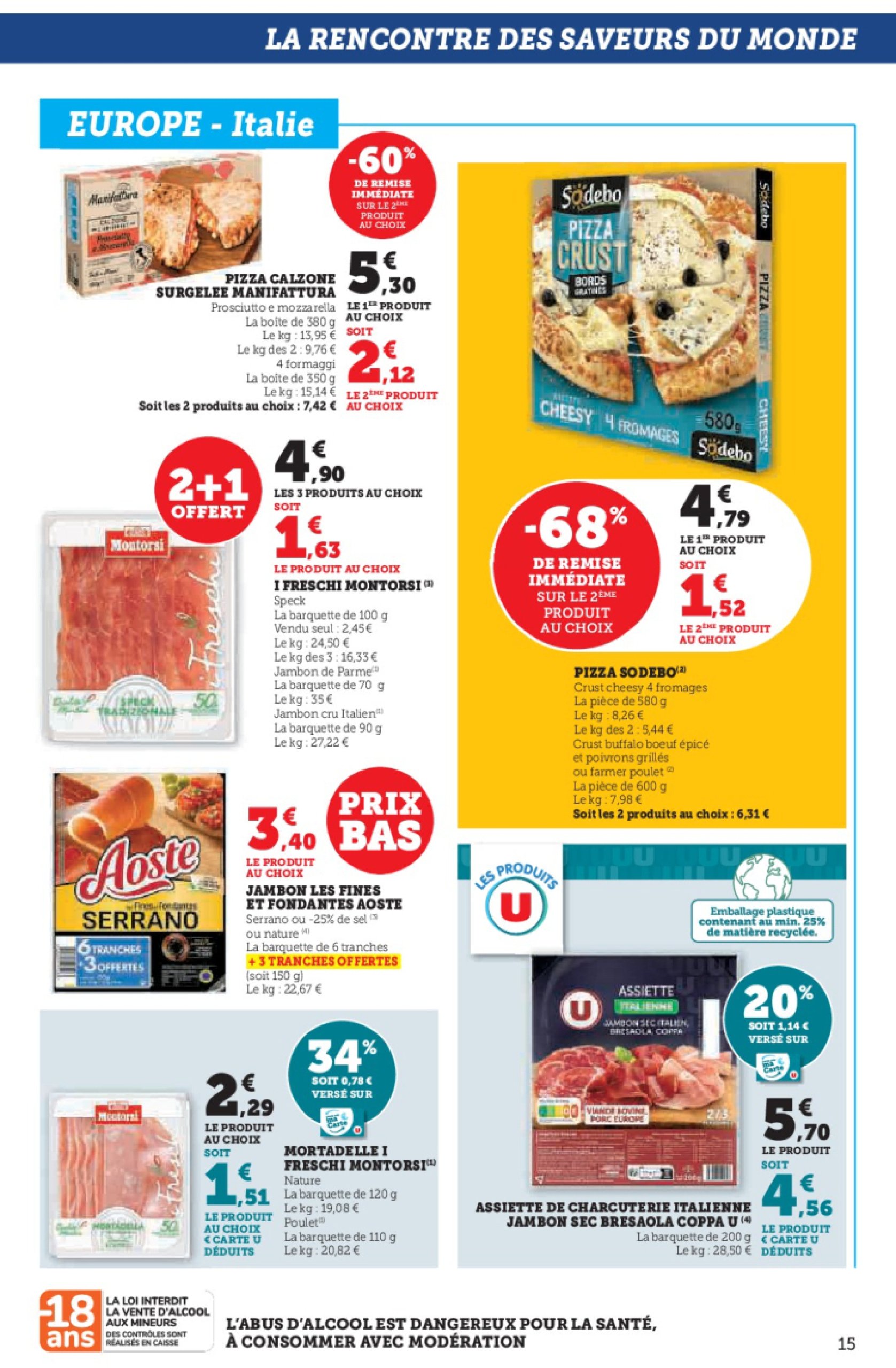 super-u - Catalogue Super U valable du 16/07 au 27/07 - page: 15