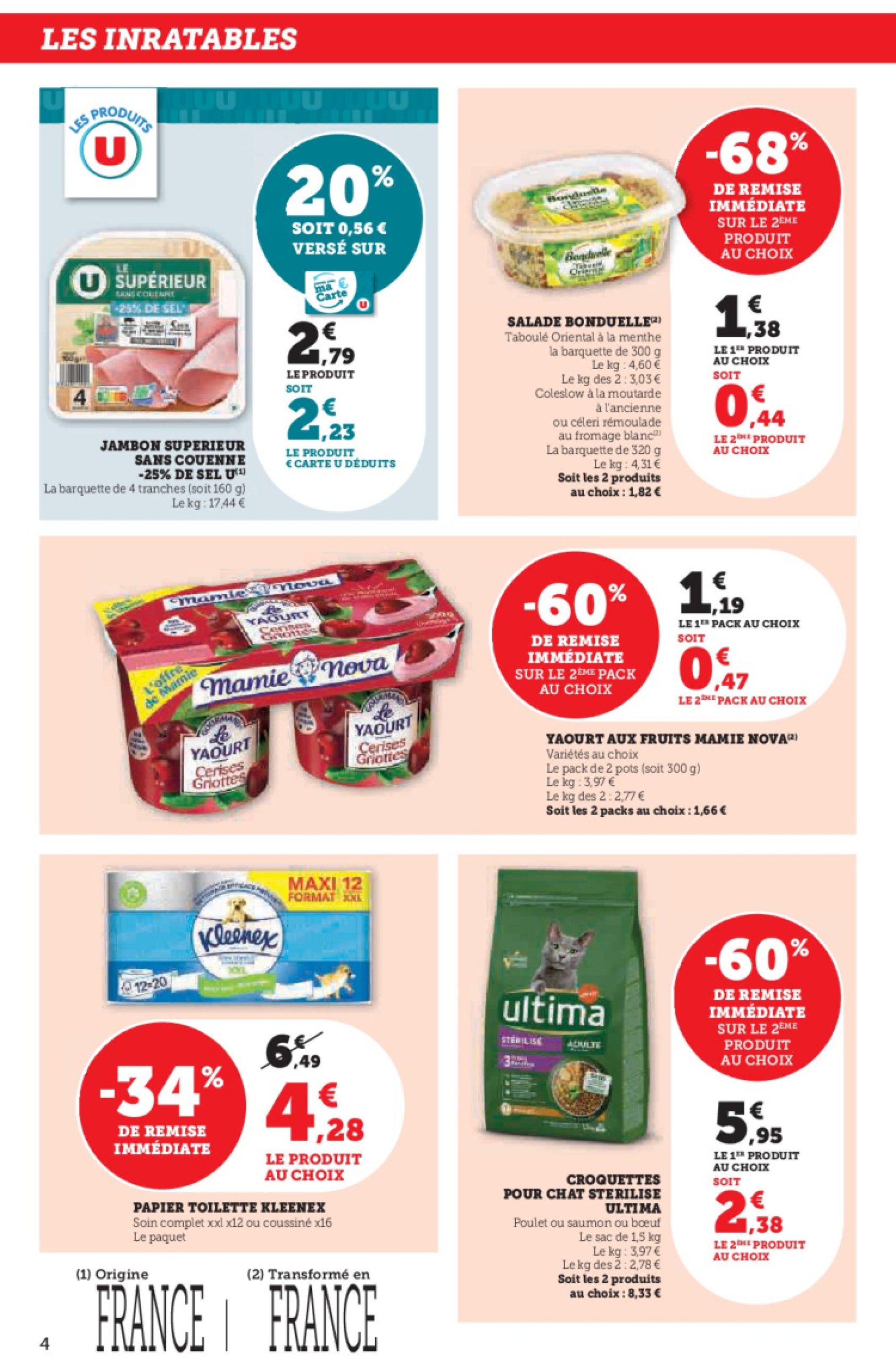 super-u - Catalogue Super U valable du 16/07 au 27/07 - page: 4