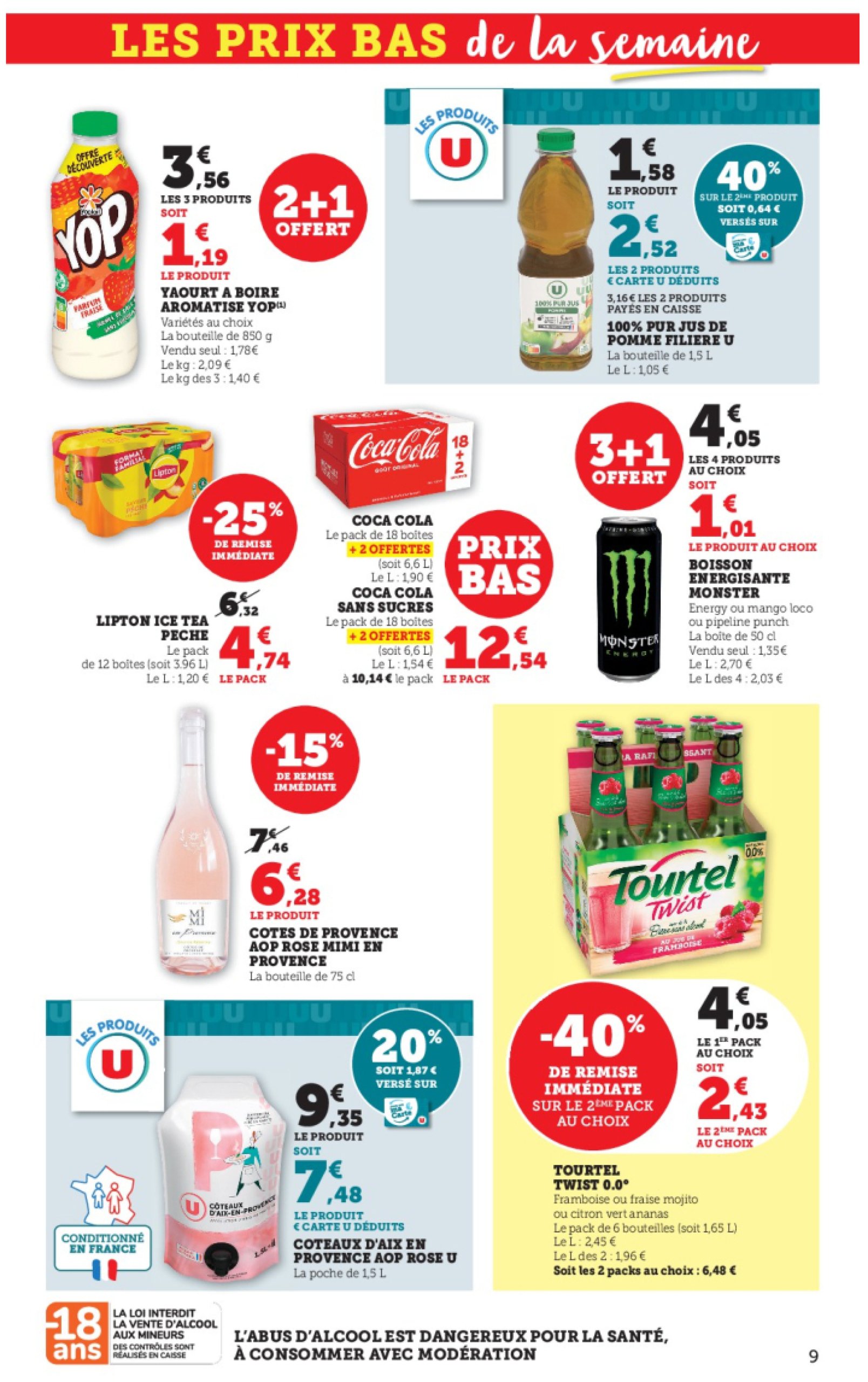 super-u - Catalogue Super U valable du 29/07 au 10/08 - page: 9