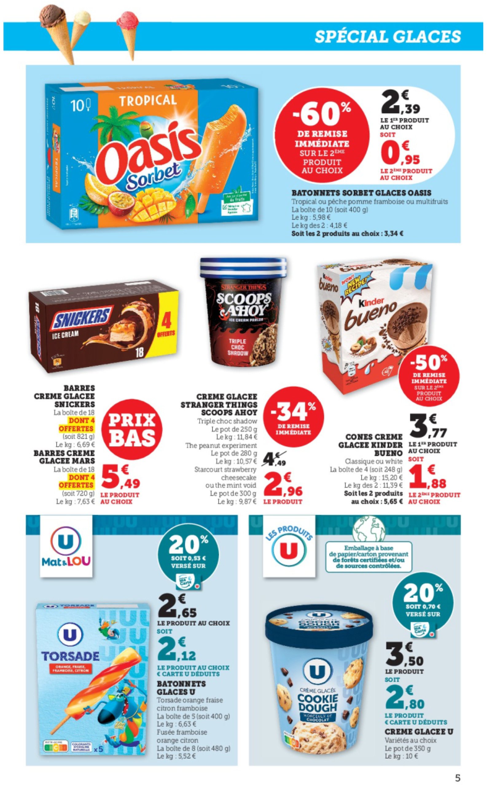 super-u - Catalogue Super U valable du 29/07 au 10/08 - page: 5