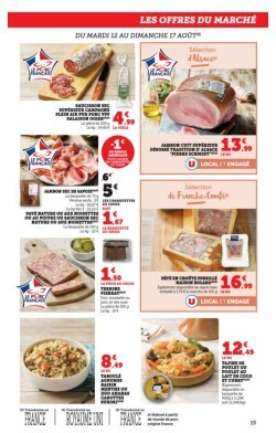 super-u - Catalogue Super U valable du 12/08 au 24/08 - page: 15