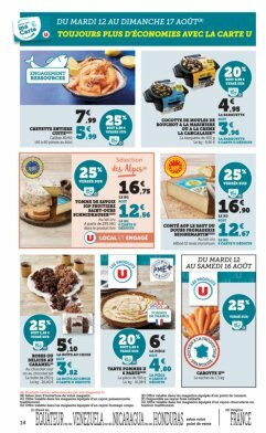 super-u - Catalogue Super U valable du 12/08 au 24/08 - page: 14