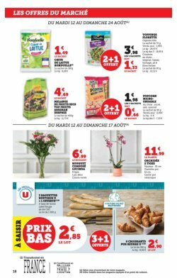 super-u - Catalogue Super U valable du 12/08 au 24/08 - page: 18
