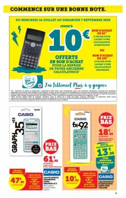 super-u - Catalogue Super U - La rentrée à prix bas valable du 12/08 au 31/08 - page: 9