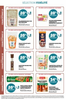 super-u - Catalogue Super U - Ma sélection Carte U août valable du 04/08 au 07/09 - page: 2