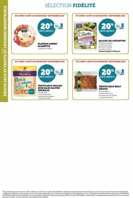 super-u - Catalogue Super U - Ma sélection Carte U août valable du 04/08 au 07/09 - page: 34