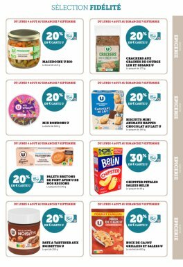 super-u - Catalogue Super U - Ma sélection Carte U août valable du 04/08 au 07/09 - page: 17