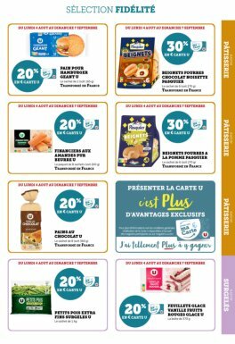 super-u - Catalogue Super U - Ma sélection Carte U août valable du 04/08 au 07/09 - page: 29