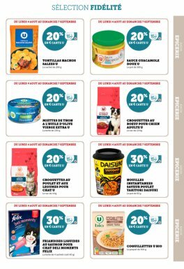 super-u - Catalogue Super U - Ma sélection Carte U août valable du 04/08 au 07/09 - page: 19