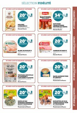 super-u - Catalogue Super U - Ma sélection Carte U août valable du 04/08 au 07/09 - page: 3