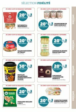 super-u - Catalogue Super U - Ma sélection Carte U août valable du 04/08 au 07/09 - page: 21