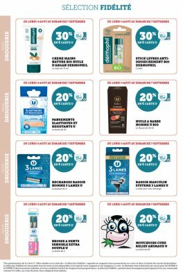 super-u - Catalogue Super U - Ma sélection Carte U août valable du 04/08 au 07/09 - page: 12