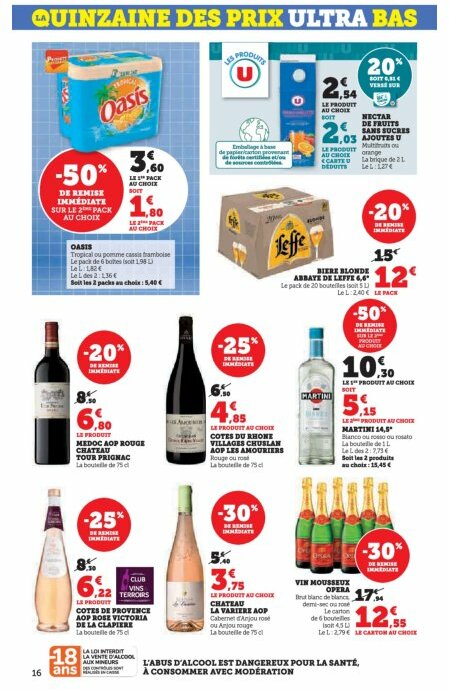 super-u - Catalogue Super U valable du 19/08 au 31/08 - page: 16