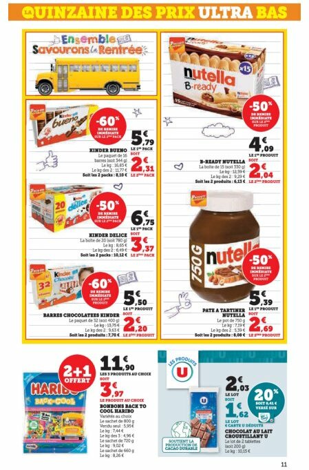 super-u - Catalogue Super U valable du 19/08 au 31/08 - page: 11