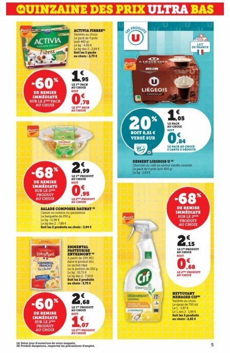 super-u - Catalogue Super U valable du 19/08 au 31/08 - page: 5