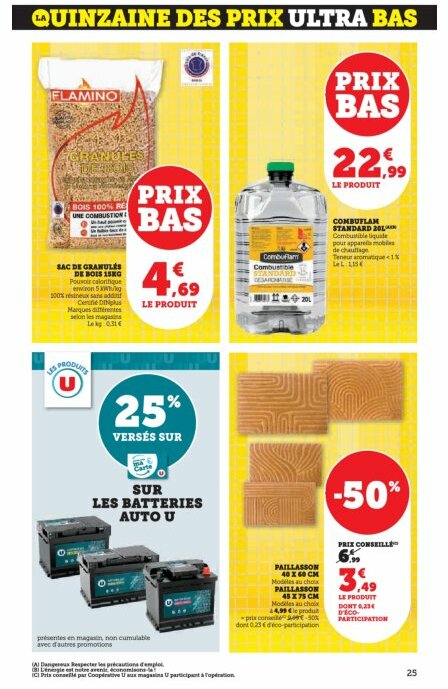 super-u - Catalogue Super U valable du 19/08 au 31/08 - page: 25