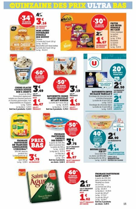 super-u - Catalogue Super U valable du 19/08 au 31/08 - page: 15