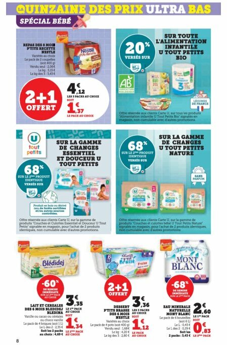 super-u - Catalogue Super U valable du 19/08 au 31/08 - page: 8