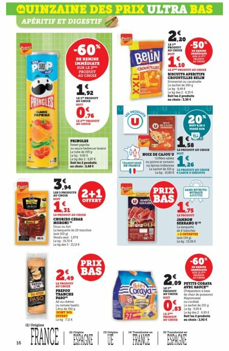 super-u - Catalogue Super U valable du 26/08 au 07/09 - page: 16