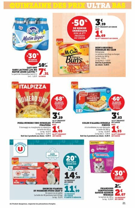 super-u - Catalogue Super U valable du 26/08 au 07/09 - page: 21
