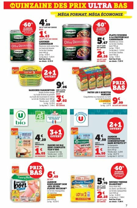 super-u - Catalogue Super U valable du 26/08 au 07/09 - page: 7